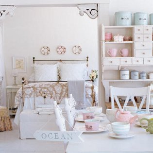 Stil stil Shebbie în interior Stil stil Shebbie în interior
