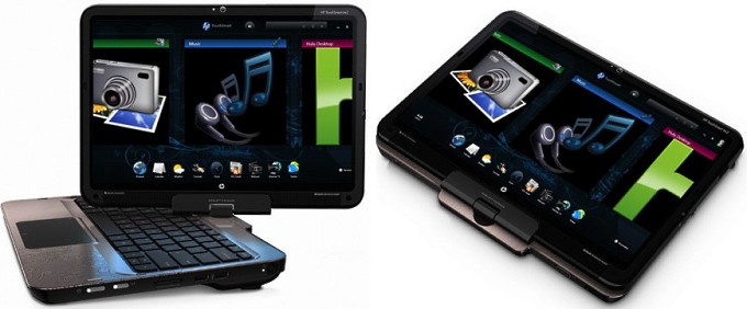 HP TouchSmart tm2 - Laptop-transformator