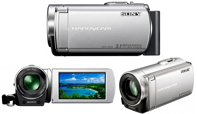 Cameră Sony DCR-SX83E