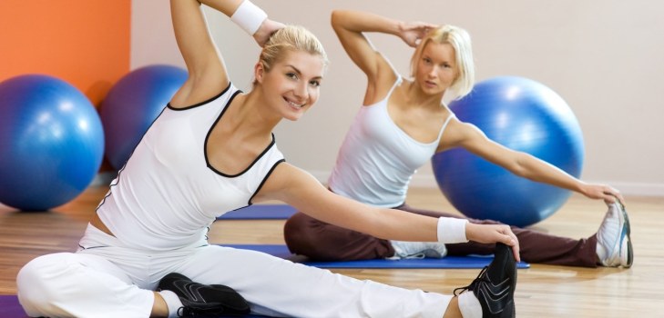 fete în sala de gimnastică